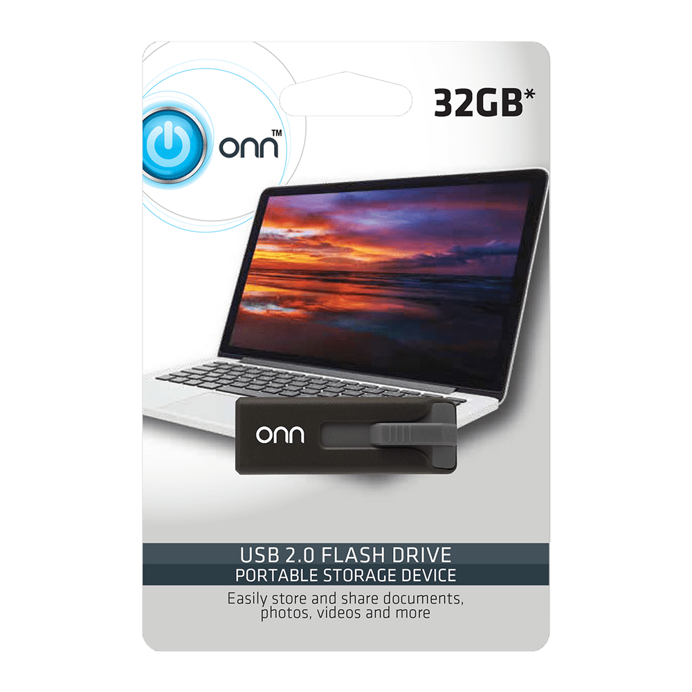 Onn 32GB  USB 2.0 Flash Drive