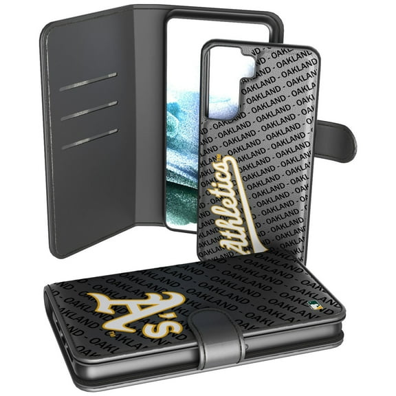 Oakland Athletics Samsung Galaxy Mono Tilt Wallet Case