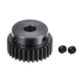 thumbnail image 1 of Unique Bargains 8mm Aperture 30T Mod 1 45# Steel Spur Diff Differential Motor Pinion Gear, 1 of 5