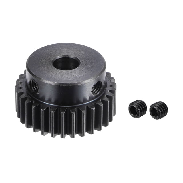 Unique Bargains 8mm Aperture 30T Mod 1 45# Steel Spur Diff Differential Motor Pinion Gear