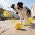 thumbnail image 5 of Plush toys for Dogs, interactive toys for Dogs, Stuffed Chicken Plush toy, 5 in Round, Pink Plush, Engagement Activity, Puppy interactive toys, 1 Pc, 5 of 5