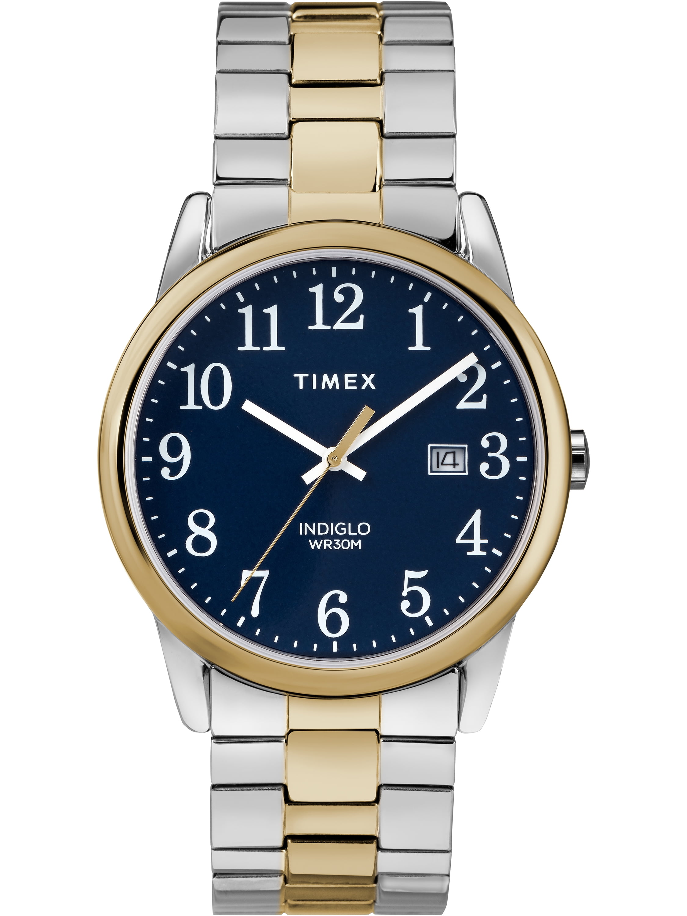 Timex Men's Modern Easy Reader Silver/White 40mm Casual Watch 