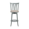thumbnail image 2 of Hillsdale Furniture Savana Wood Bar Height Swivel Stool, Blue Wire Brush, 2 of 16
