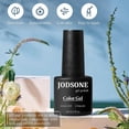thumbnail image 4 of JODSONE 60 PCS Gel Nail Polish Set with 5 Bottles of Base and Glossy Matte Top Coat, Multi Neutral & Vibrant All-Year Gel Shades, Soak Off DIY Nail Art Gifts for Women, 4 of 8