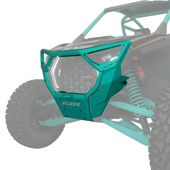Polaris 2890390-887 Radiant Green Front High Coverage Bumper RZR Pro S R Sport