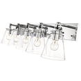 thumbnail image 4 of 483-5V-CH-Z-Lite-Harper - 5 Light Bath Vanity In Traditional Style-10 Inches Tall and 39.75 Inches Wide, 4 of 7