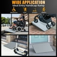 thumbnail image 5 of VNN Door Threshold Ramp Handicap for Doorway Wheelchairs Carts 800LBS Door Ramp, 5 of 8