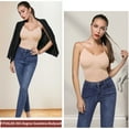 thumbnail image 4 of COMFREE Women's Waist Trainer Shapewear Slimming Body Shaper Cami Camisole Sexy V Neck Tank Top Tummy Control Tops, 4 of 6