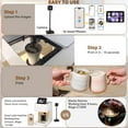 thumbnail image 4 of "LAMP" - Latte Art Master Printer. Auto Coffee Latte Art Maker, Smart Food Printer on Coffee/Beverage Foam & Desserts for Cafe Office Hotel Party & Event. 600DPI Wi-Fi Selfie DIY Custom Designs, 4 of 14