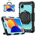 thumbnail image 2 of Case for Xiaomi Redmi Pad SE 8.7 inch 2024, 360 Rotating Stand Handle Shoulder Strap Heavy Duty Shockproof Cover, Sky Blue PC, 2 of 7