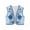 A-Blue, variant on Aueoeo Women Open Front Crop Vests Ethnic Style Vintage Embroidered Floral Vests Top Sleeveless Boho Waistcoat Jacket