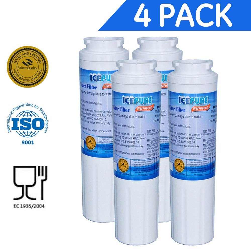 Icepure RWF0900A 4PACK Refrigerator Water Filter Compatible with Maytag