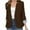 Brown, variant on Up to EGNMCR Blazers for Women Business Casual Long Sleeve Lapel Fall Open Front Suit Jacket Work Office Blazer Suit Dressy Lightweight Jackets Outfits Fall Winter