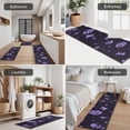 thumbnail image 5 of Halloween Purple Spooky Icons Kitchen Rugs Sets Of 3,Kitchen Runner Rugs Non Skid Washable,Decorative Kitchen Floor Mats for Kitchen,Sink,Laundry,17"x30"+ 17"x47" + 17"x59", 5 of 6