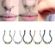 thumbnail image 3 of 6 Paquetes de Clips de Anillos de Hélice de Aro de Y para Mujeres, Hombres, Moda, Niñas, 8 Mm, 3 of 6