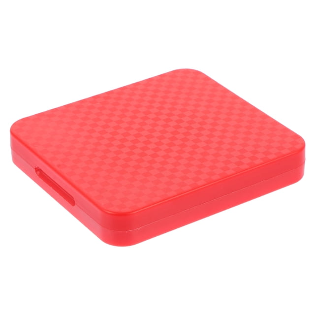 BRIGHTFUFU Playing Cards Case Holder for Gamers Rectangular Shape with Silicone Material 1Pack