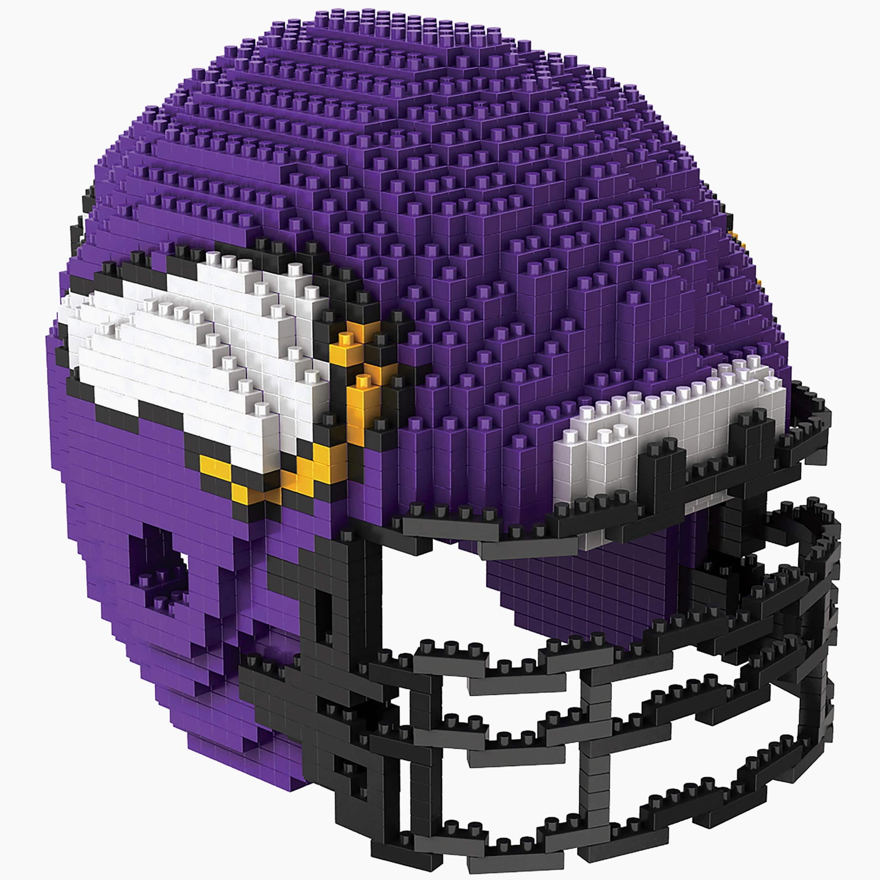 Minnesota Vikings NFL 3D BRXLZ Mini Helmet Puzzle Forever