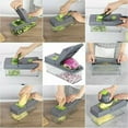 thumbnail image 3 of 15-In-1 Vegetable Fruit Chopper Cutter Food Onion Veggie Dicer Slicer Kitchen, 3 of 11