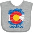 thumbnail image 3 of Inktastic Graffiti Colorado State Flag Boys or Girls Baby Bib, 3 of 4