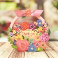 thumbnail image 4 of Greeting Card Stereo Creative School  Flower Thank You for Sending Teacher‘s Holiday Gift, 4 of 7