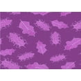 thumbnail image 1 of Ahgly Company Machine Washable Indoor Rectangle Transitional Crimson Purple Area Rugs, 4' x 6', 1 of 7