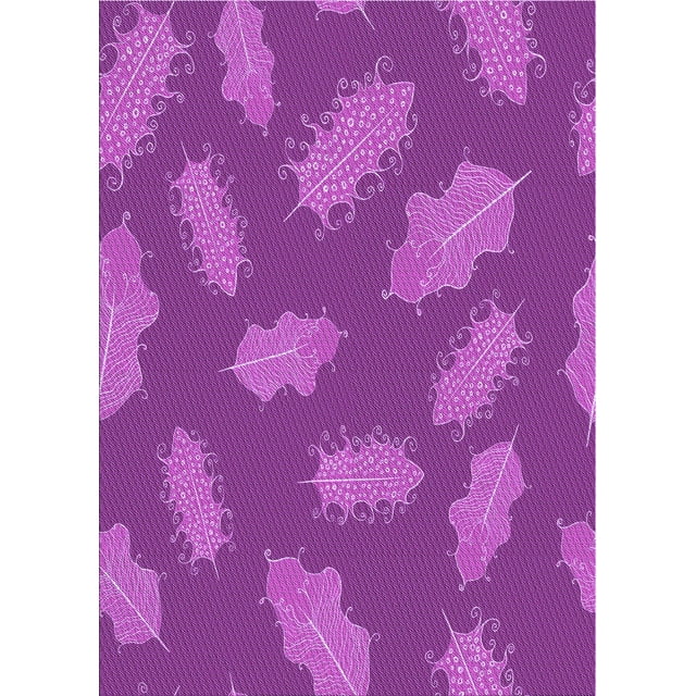 Ahgly Company Tapis Rectangulaire d'Intérieur Lavable en Machine Transitionnel Violet Cramoisi, 4 Pieds x 6 Pieds