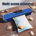 thumbnail image 4 of Vacuum Sealer Machine, 62KPa 3x Freshness Food Air Sealer 25cm Wide Vacuum Sealer Household vacuum preservation plastic sealing machine（blue）, 4 of 5