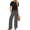 Retro-Black, variant on Fantaslook Two Piece Sets for Women Summer Vacation Outfits Boho Lounge Sets Beach Airport Travel Matching Clothing
