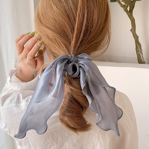 MILK X SODA VELVET BOW SRUNCHIE NAVY MILK X SODA VELVET BOW SRUNCHIE NAVY