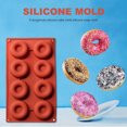 thumbnail image 3 of Molde en forma de rosquilla de 8 cavidadespostrepastelbricolajejabónDim Sumbandeja de molde de silicona Ndcxsfigh Nuevos Originales, 3 of 9