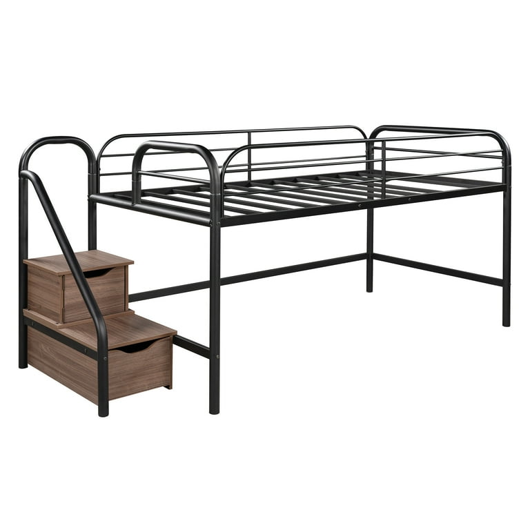 Bewley junior twin loft bed with storage deals