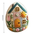 thumbnail image 3 of CoreLiving Felt Easter Egg Decorating Kit All-Inclusive Craft Set with Hand-Embroidered Materials Bunny Chick Patterns for DIY Hanging Ornaments Easter Tree Decorations Spring Home Décor, 3 of 9
