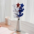 thumbnail image 5 of XunW Pack Of 6 Gold Powder Flower Arrangement Artificial Branch 8In Good-Looking Party Decorations Diy Accessories, 5 of 17