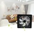 thumbnail image 5 of 12'' 110V Exhaust Fan Stainless Steel High Speed Home Kitchen Ventilation Fan, 5 of 12