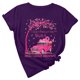 thumbnail image 2 of Tops de trabajo para mujer Blusa de manga corta Camiseta con estampado de letras de concienciación sobre los senos Tops en octubre Pompotops  hfajkhk142127, 2 of 5