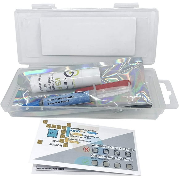 COMPUTERSYSTEMS REPAIR SERVICES DATA RECOVERY Ultimate Repaste KIT KRYO33 & K5-PRO set compatible with PS3 PS4 iMac