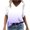 Purple, variant on Fesfesfes Women Plus Size Tops Womens Summer Tops V Neck T Shirts Printed Tops Loose Casual Tshirts Women Graphic Tshirt M(US:6)