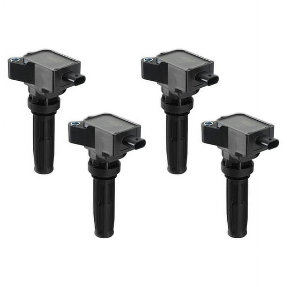 MSD 825974 Ignition Coil - Black - Set of 4