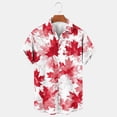 thumbnail image 1 of Blusa y camisa de manga corta con cuello vuelto Camisa casual para hombre Camisa de bolos vintage de manga corta Camisas de verano de playa cubana Camisa abotonada Blusa de poliéster para hombre, 1 of 5