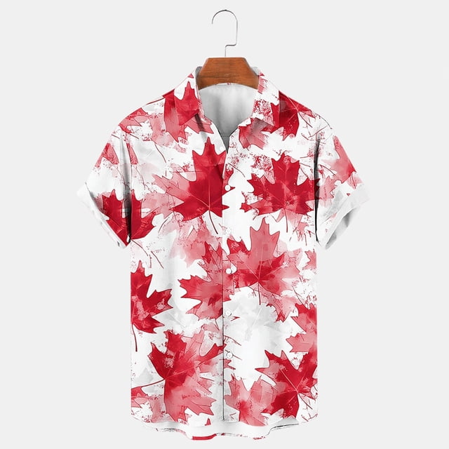 Blusa y camisa de manga corta con cuello vuelto Camisa casual para hombre Camisa de bolos vintage de manga corta Camisas de verano de playa cubana Camisa abotonada Blusa de poliéster para hombre