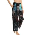 thumbnail image 2 of Michael Myers Women's Pajama Pants, Comfy All Over Print Lounge Pants Casual Sleepwear with Pockets & Drawstring, 2 of 8