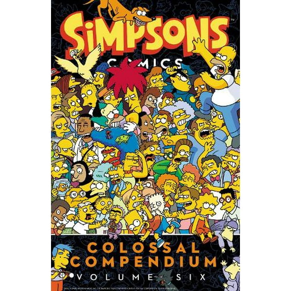 Pre-Owned Simpsons Comics Colossal Compendium Volume 6 Paperback