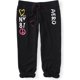 thumbnail image 1 of Aeropostale Mujer Slim Cinchri Glitter Dorm Pijama Lounge Pantalones 001 XXS/26 Aeropostale Pantalones de salón, 1 of 1