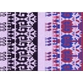 thumbnail image 1 of Ahgly Company Machine Washable Indoor Rectangle Transitional Purple Jam Purple Area Rugs, 7' x 9', 1 of 7
