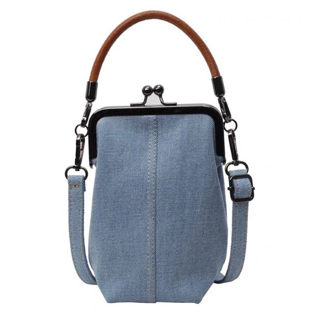 Casual Damas Beso Lock Denim Mujeres Diaje Viajes