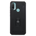 thumbnail image 1 of Funda Uso Rudo con Anillo Magnético Cely Vesmir Para Motorola E20 Negro Más 2 Micas de cristal, 1 of 5