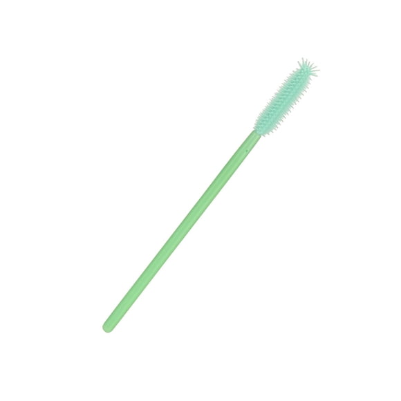 Vogacara Pincel para cejas, exquisita pequeña sombra de ojos, mango largo, delineador de ojos de una sola vez, herramientas profesionales de pestañas en plantillas de cejas Forma de piña Vogacara CE013634-04