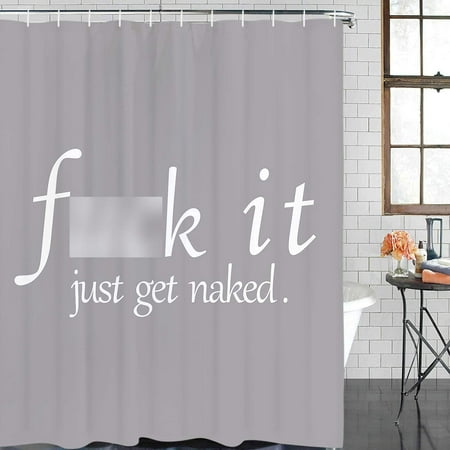 Bathroom Shower Curtain Black and White Funny Quotes Shower Curtains Durable Fabric Bath Curtain Waterproof Bathroom Curtain with 12 Hooks (Black, 70 L × 69 W inches) | Walmart Canada Bathroom Shower Curtain Black and White Funny Quotes Shower Curtains Durable Fabric Bath Curtain Waterproof Bathroom Curtain with 12 Hooks (Black, 70 L × 69 W inches) | Walmart Canada