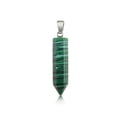 thumbnail image 1 of Qarigey Hexágono columna encanto hecho a mano vacaciones aniversario colgantes colgantes cristal puntiagudo encantos decoraciones Type1 NO1, 1 of 6