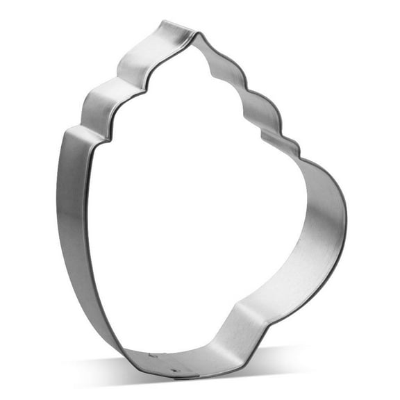 Coffee Mug Cookie Cutter 4 in B1607 - Foose Cookie Cutters - USA Tin Plate Steel